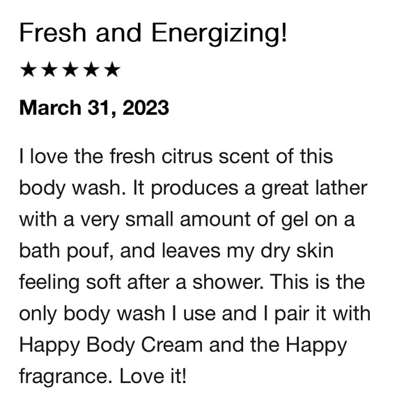 NWOT Clinique Happy Body Wash, 6.7oz - Picture 8 of 10